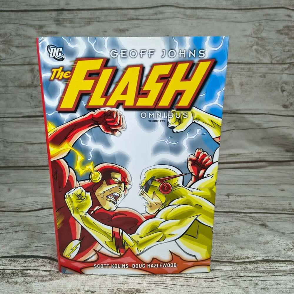 The Flash by Geoff Johns Omnibus Vol 2 Hardcover DC 2012 OOP Voume 2 RARE
